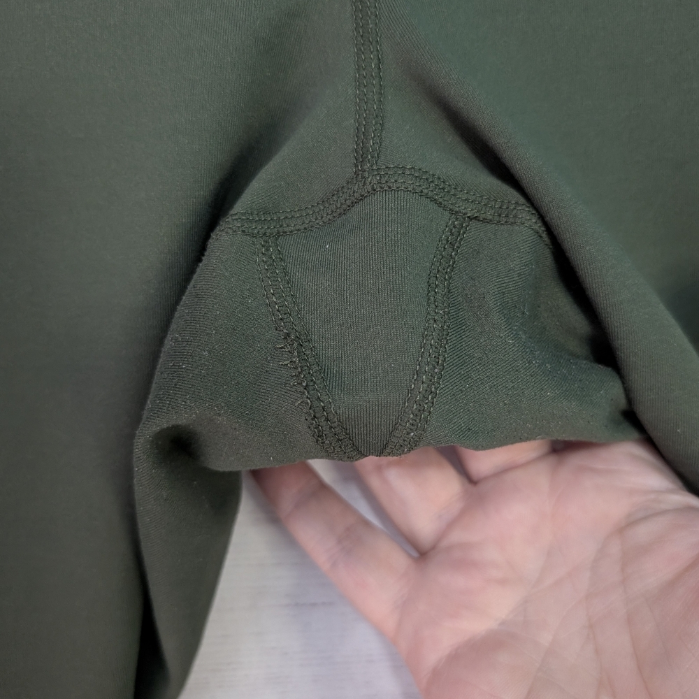 Euc HEAD Olive Green Leggings Size XL - Picture 4 of 8